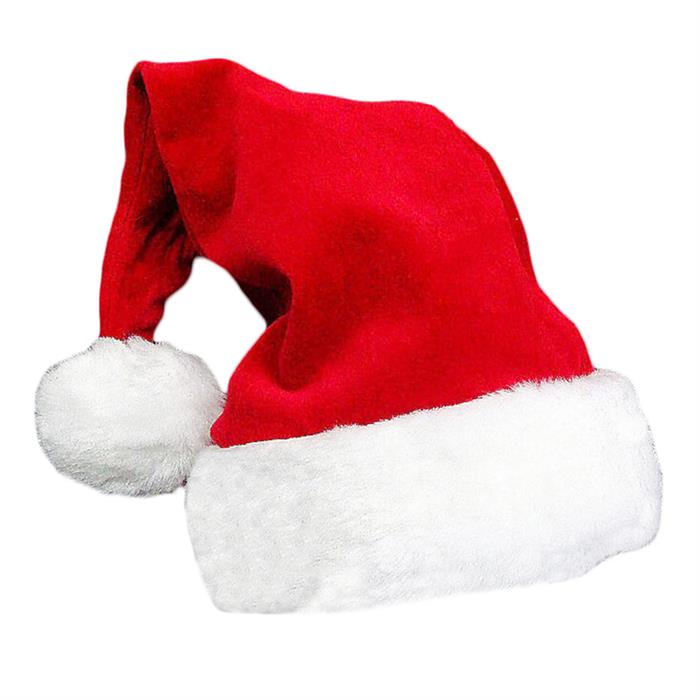 Custom christmas tree hat for home decoration ornament parts