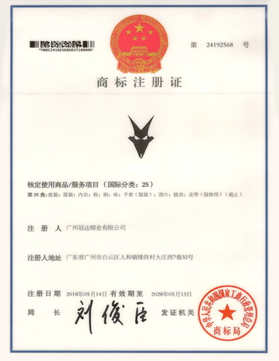 Trademark patent