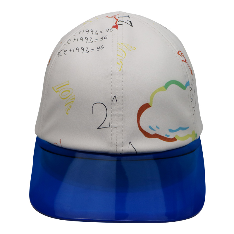 Fashion Plastic Bill Custom Printed Baseball Hats , Sun Protection Headwear For Summer