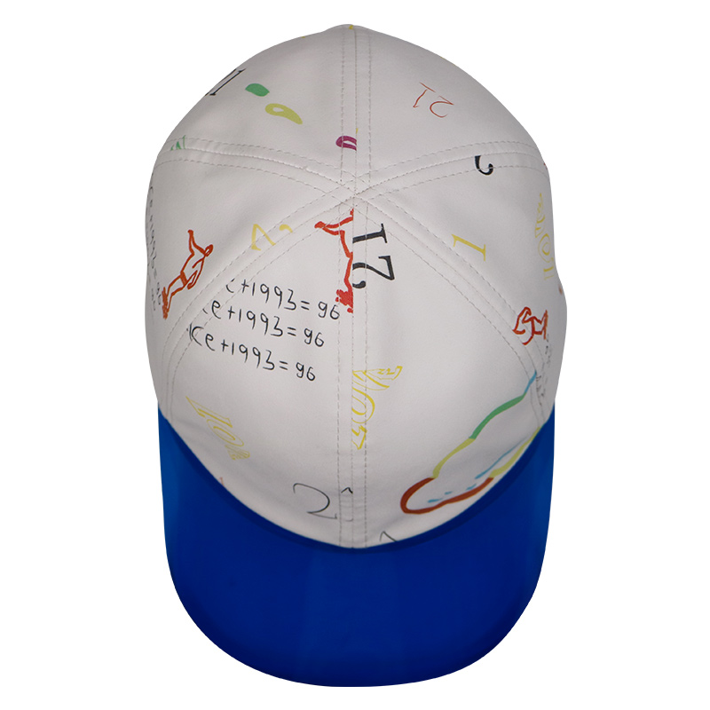 Fashion Plastic Bill Custom Printed Baseball Hats , Sun Protection Headwear For Summer
