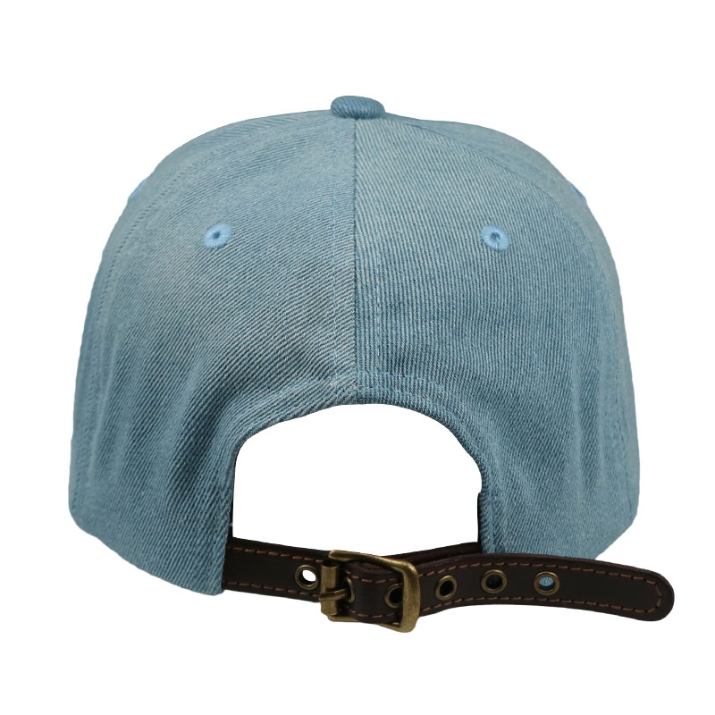 Customized cartoon embroidery washed fabric cotton adult baseball cap hat