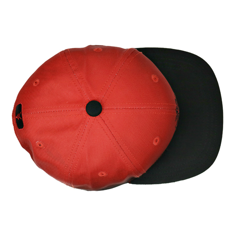 Red Tone Embroidery Cool Vintage Snapback Hats , Snapback Fitted Hats Durable