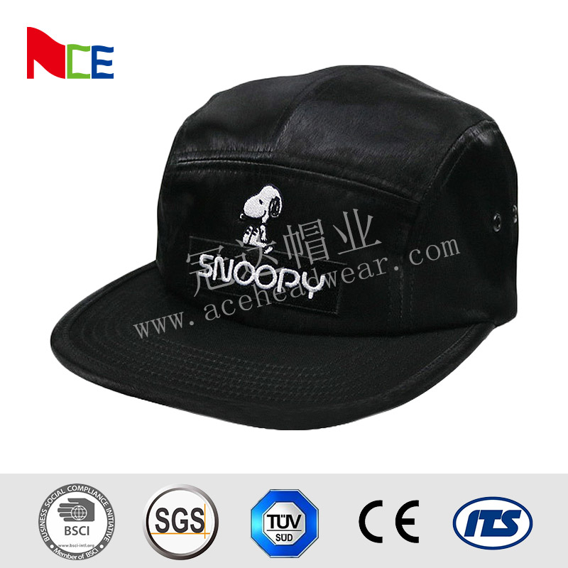 Adjustable Cool Flat Brim Snapback Hats For Guys Sun Protection EVA Visor