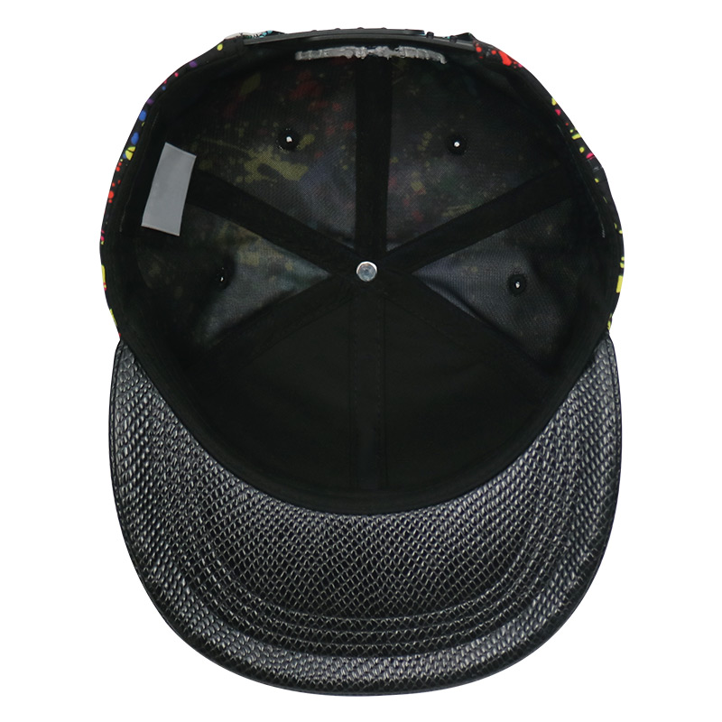 Paint - Splashing Style Womens Snapback Hats , Colorful Hip Hop Snapback Caps