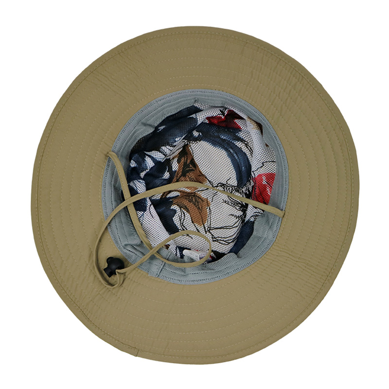 Summer Sunshade Leisure cap Khaki Unisex For Outdoor Enthusiasts
