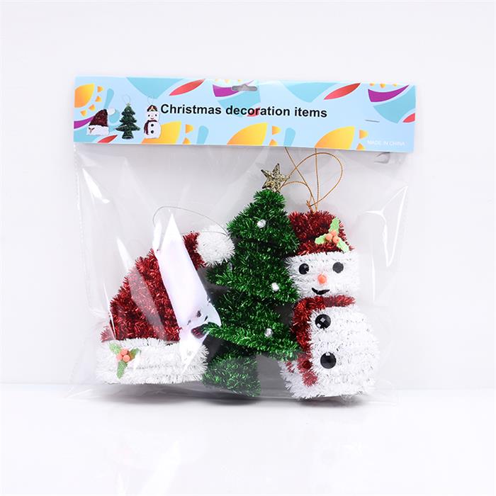 Custom christmas tree hat for home decoration ornament parts